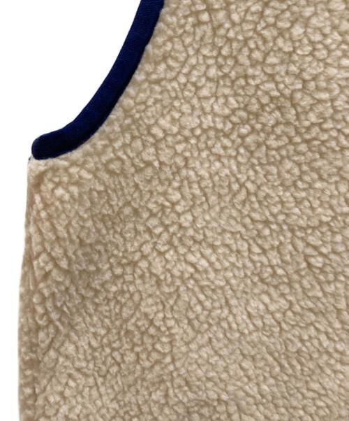 WILD THINGS（ワイルドシングス）WILD THINGS (ワイルドシングス) green label relaxing (グリーンレーベルリラクシング) 別注フリースベスト アイボリー サイズ:Lの古着・服飾アイテム