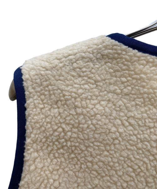 WILD THINGS（ワイルドシングス）WILD THINGS (ワイルドシングス) green label relaxing (グリーンレーベルリラクシング) 別注フリースベスト アイボリー サイズ:Lの古着・服飾アイテム