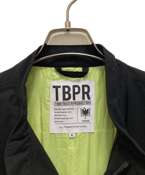 TIGHTBOOTH PRODUCTION（タイトブースプロダクション）TIGHTBOOTH PRODUCTION (タイトブースプロダクション) BDUシンサレートパフィージャケット ブラック サイズ:XLの古着・服飾アイテム