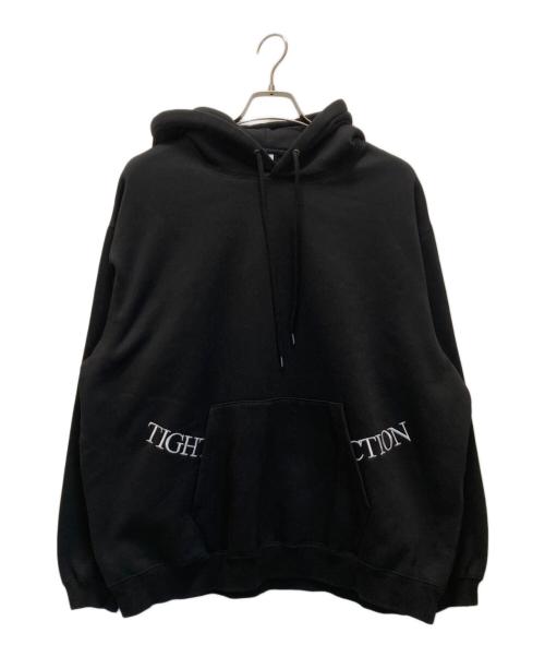 TIGHTBOOTH PRODUCTION（タイトブースプロダクション）TIGHTBOOTH PRODUCTION (タイトブースプロダクション) ロゴデザインプルオーバーパーカー ブラック サイズ:Lの古着・服飾アイテム