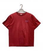 Patagoniaパタゴニア）の古着「ヴィンテージバックロゴTシャツ」｜レッド