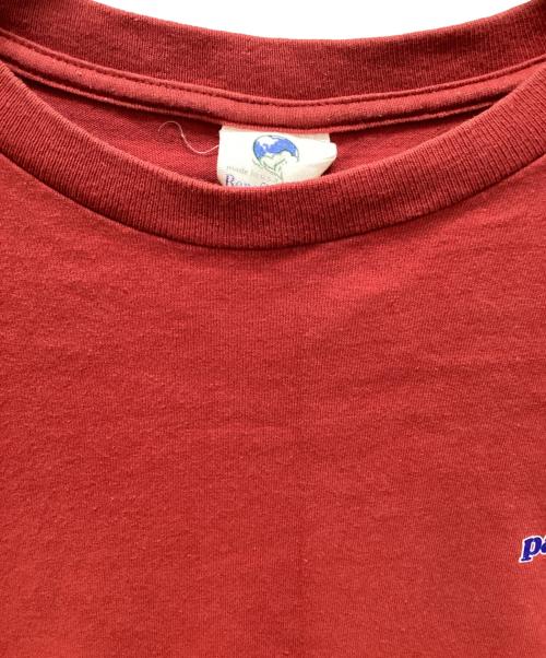 Patagonia（パタゴニア）Patagonia (パタゴニア) ヴィンテージバックロゴTシャツ レッド サイズ:Mの古着・服飾アイテム