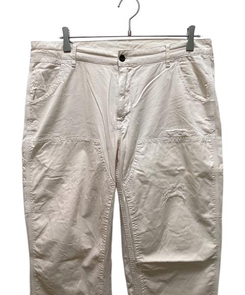 POLO RALPH LAUREN（ポロ・ラルフローレン）POLO RALPH LAUREN (ポロ・ラルフローレン) ダブルニーワークパンツ ホワイト サイズ:w34 L32の古着・服飾アイテム