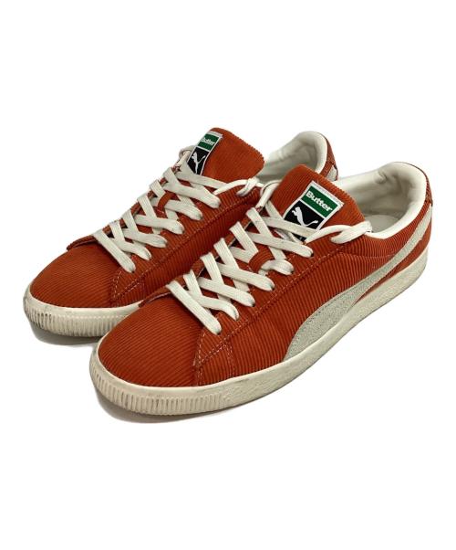 PUMA（プーマ）PUMA (プーマ) BUTTER GOODS (バターグッズ) バスケット ヴィンテージ オレンジ サイズ:28.5の古着・服飾アイテム
