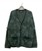 NEIGHBORHOODネイバーフッド）の古着「モヘヤカーディガン」｜グリーン