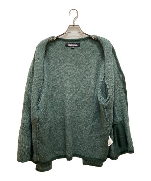 NEIGHBORHOOD（ネイバーフッド）NEIGHBORHOOD (ネイバーフッド) モヘヤカーディガン グリーン サイズ:XLの古着・服飾アイテム
