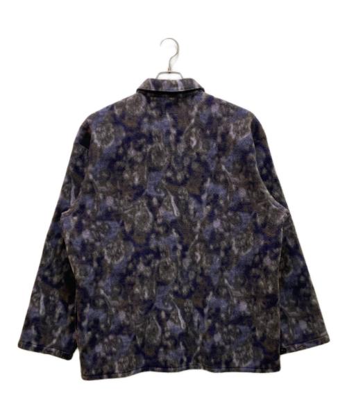 SUPREME（シュプリーム）SUPREME (シュプリーム) ペイズリーフリースシャツ パープル サイズ:Lの古着・服飾アイテム