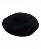 THE H.W.DOG&CO.エイチダブリュードッグアンドコー）の古着「ベレー帽」｜ブラック