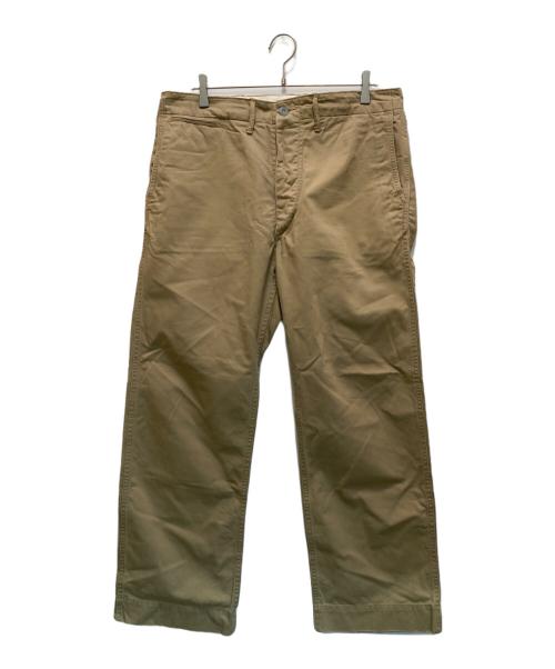 RRL（ダブルアールエル）RRL (ダブルアールエル) BEAMS PLUS (ビームスプラス) 別注 VH-63 チノトラウザー ベージュ サイズ:33×30の古着・服飾アイテム