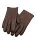 RRL（ダブルアールエル）の古着「ラインドレザーグローブ」｜ブラウン