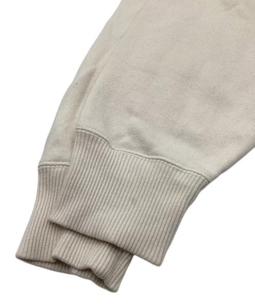 POLO JEANS CO.（ポロジーンズカンパニー）POLO JEANS CO. (ポロジーンズカンパニー) ロゴ刺繍後付けパーカー ホワイト×ネイビー サイズ:XLの古着・服飾アイテム