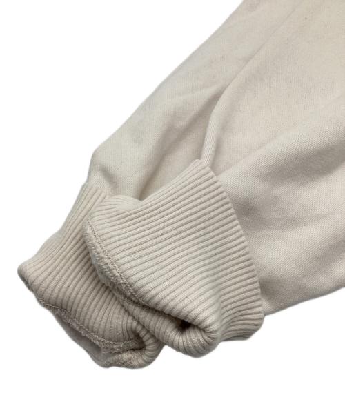 POLO JEANS CO.（ポロジーンズカンパニー）POLO JEANS CO. (ポロジーンズカンパニー) ロゴ刺繍後付けパーカー ホワイト×ネイビー サイズ:XLの古着・服飾アイテム