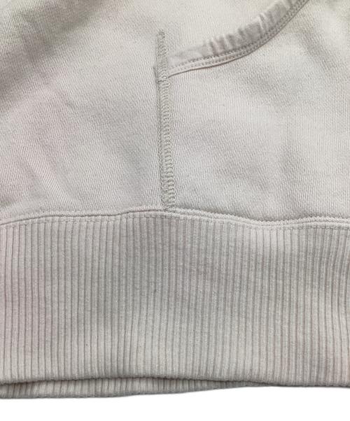 POLO JEANS CO.（ポロジーンズカンパニー）POLO JEANS CO. (ポロジーンズカンパニー) ロゴ刺繍後付けパーカー ホワイト×ネイビー サイズ:XLの古着・服飾アイテム