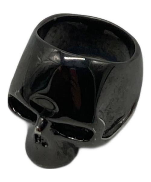 NUMBER (N)INE（ナンバーナイン）NUMBER (N)INE (ナンバーナイン) JAM HOME MADE (ジャムホームメイド) スカルリング ブラック サイズ:19の古着・服飾アイテム