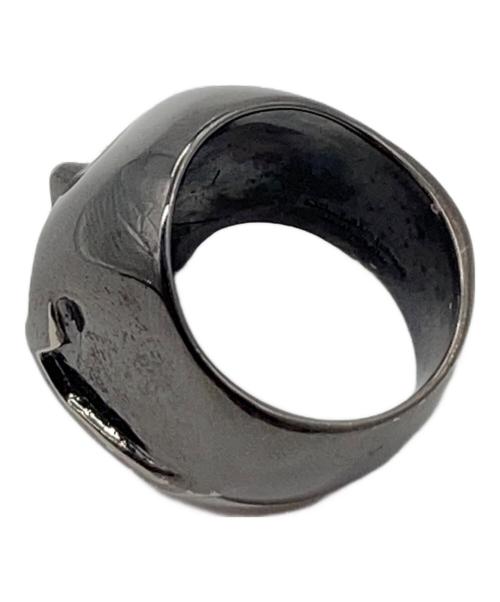 NUMBER (N)INE（ナンバーナイン）NUMBER (N)INE (ナンバーナイン) JAM HOME MADE (ジャムホームメイド) スカルリング ブラック サイズ:19の古着・服飾アイテム