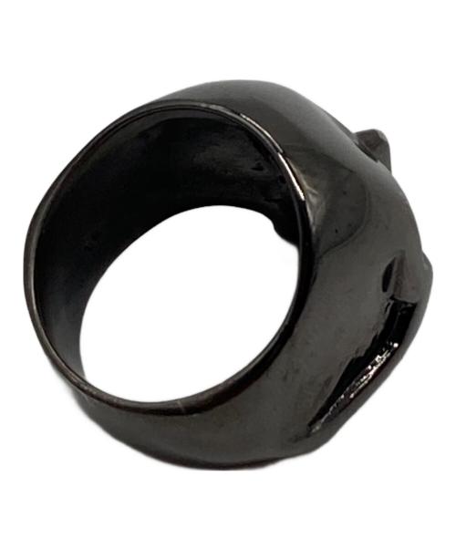 NUMBER (N)INE（ナンバーナイン）NUMBER (N)INE (ナンバーナイン) JAM HOME MADE (ジャムホームメイド) スカルリング ブラック サイズ:19の古着・服飾アイテム