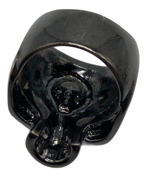 NUMBER (N)INE（ナンバーナイン）NUMBER (N)INE (ナンバーナイン) JAM HOME MADE (ジャムホームメイド) スカルリング ブラック サイズ:19の古着・服飾アイテム