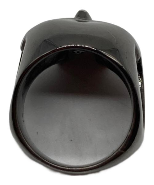 NUMBER (N)INE（ナンバーナイン）NUMBER (N)INE (ナンバーナイン) JAM HOME MADE (ジャムホームメイド) スカルリング ブラック サイズ:19の古着・服飾アイテム