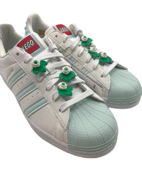 adidas（アディダス）adidas (アディダス) LEGO (レゴ) スーパースター ホワイト サイズ:26.5cm 未使用品の古着・服飾アイテム