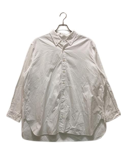 BEAUTY&YOUTH（ビューティーアンドユース）BEAUTY&YOUTH (ビューティーアンドユース) コットンオックス レギュラーシャツ ホワイト サイズ:Freeの古着・服飾アイテム