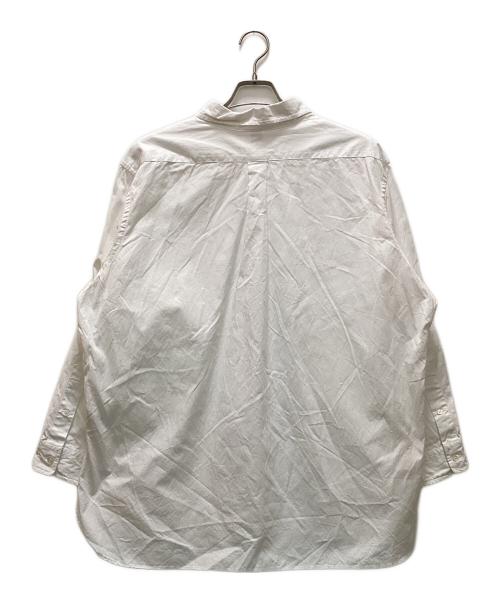 BEAUTY&YOUTH（ビューティーアンドユース）BEAUTY&YOUTH (ビューティーアンドユース) コットンオックス レギュラーシャツ ホワイト サイズ:Freeの古着・服飾アイテム