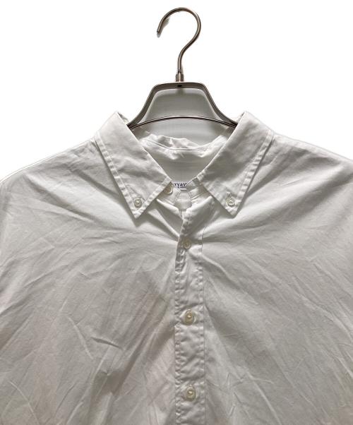 BEAUTY&YOUTH（ビューティーアンドユース）BEAUTY&YOUTH (ビューティーアンドユース) コットンオックス レギュラーシャツ ホワイト サイズ:Freeの古着・服飾アイテム