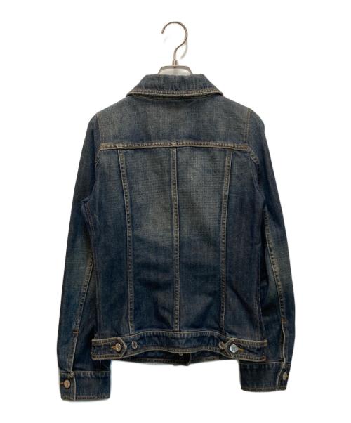 DOLCE & GABBANA（ドルチェ＆ガッバーナ）DOLCE & GABBANA (ドルチェ＆ガッバーナ) デニムジャケット インディゴ サイズ:38の古着・服飾アイテム