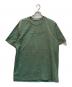 ALEXANDER WANG（アレキサンダーワン）の古着「エンボスロゴ総柄Tシャツ」｜グリーン