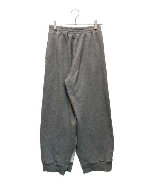 MM6 Maison Margiela（エムエムシックスメゾンマルジェラ）MM6 Maison Margiela (エムエムシックスメゾンマルジェラ) スリットワイドスウェットパンツ グレー サイズ:Sの古着・服飾アイテム