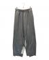 MM6 Maison Margiela（エムエムシックスメゾンマルジェラ）の古着「スリットワイドスウェットパンツ」｜グレー