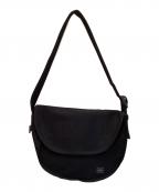 PORTERポーター）の古着「ステイン ショルダーバッグ」｜ブラック