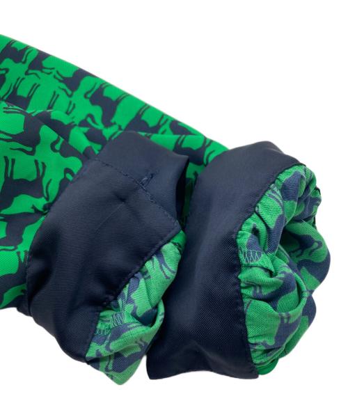 GRACE CLASS（グレースクラス）GRACE CLASS (グレースクラス) ホースプリントボウタイワンピース グリーン サイズ:38の古着・服飾アイテム