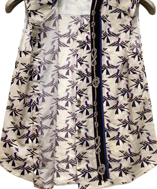 GRACE CONTINENTAL（（グレースコンチネンタル）GRACE CONTINENTAL (（グレースコンチネンタル) マリン柄ブラウス アイボリー サイズ:38の古着・服飾アイテム