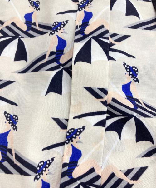 GRACE CONTINENTAL（（グレースコンチネンタル）GRACE CONTINENTAL (（グレースコンチネンタル) マリン柄ブラウス アイボリー サイズ:38の古着・服飾アイテム