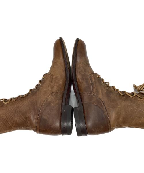 JUSTIN（ジャスティン）JUSTIN (ジャスティン) ヴィンテージレースアップブーツ ブラウン サイズ:9Bの古着・服飾アイテム