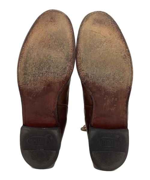 JUSTIN（ジャスティン）JUSTIN (ジャスティン) ヴィンテージレースアップブーツ ブラウン サイズ:9Bの古着・服飾アイテム