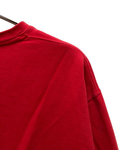 POLO RALPH LAUREN（ポロ・ラルフローレン）POLO RALPH LAUREN (ポロ・ラルフローレン) アイスホッケーポロベアプリントスウェット レッド サイズ:Mの古着・服飾アイテム