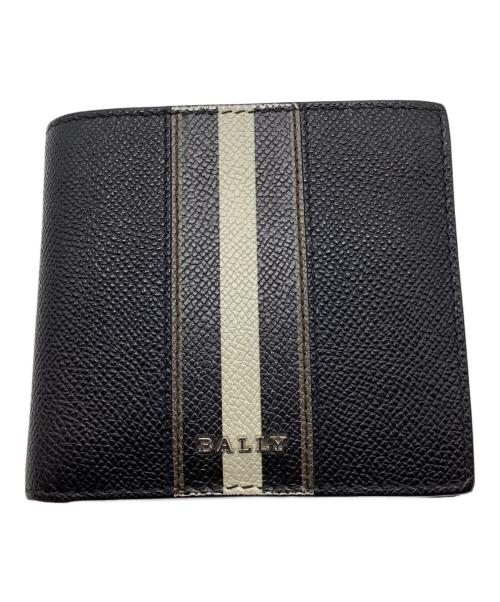 BALLY（バリー）BALLY (バリー) 2つ折り財布 ブラックの古着・服飾アイテム