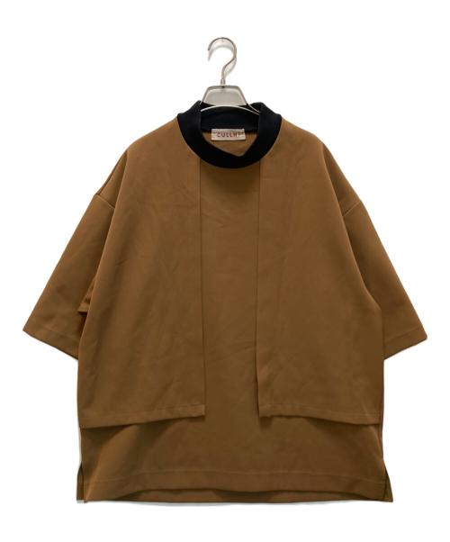 CULLNI（クルニ）CULLNI (クルニ) フラップレイヤードカットソー ブラウン サイズ:1の古着・服飾アイテム