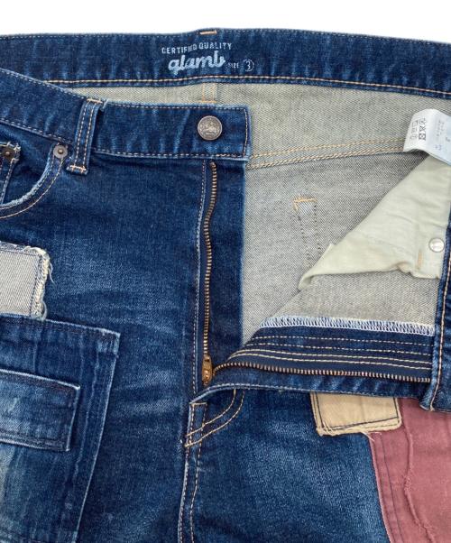 glamb（グラム）glamb (グラム) アンプラグドスキニーデニム インディゴ サイズ:3の古着・服飾アイテム