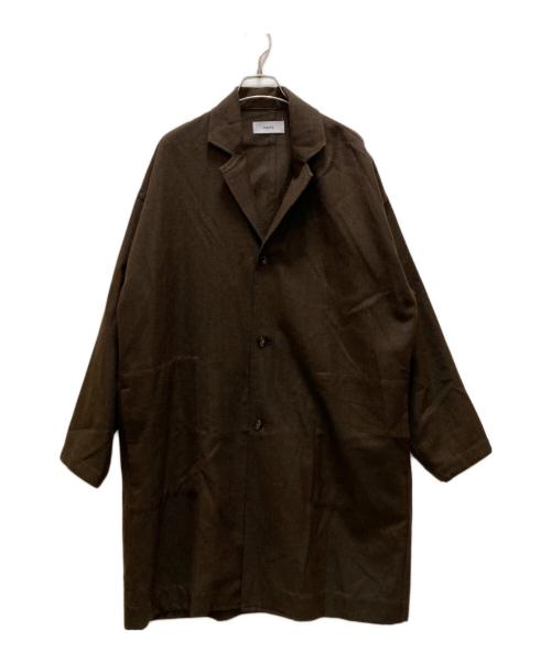 MARKA（マーカ）MARKA (マーカ) シャツコート ウールソフトサージ ブラウン サイズ:１の古着・服飾アイテム