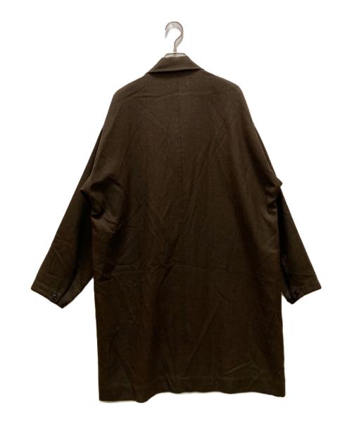 MARKA（マーカ）MARKA (マーカ) シャツコート ウールソフトサージ ブラウン サイズ:１の古着・服飾アイテム