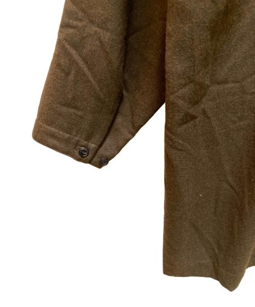 MARKA（マーカ）MARKA (マーカ) シャツコート ウールソフトサージ ブラウン サイズ:１の古着・服飾アイテム