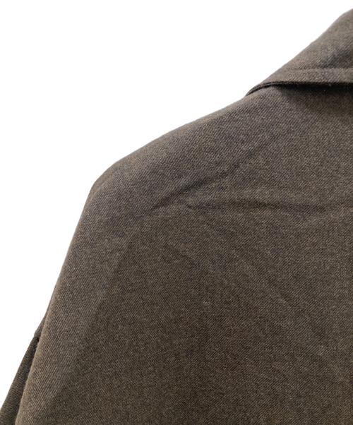 MARKA（マーカ）MARKA (マーカ) シャツコート ウールソフトサージ ブラウン サイズ:１の古着・服飾アイテム