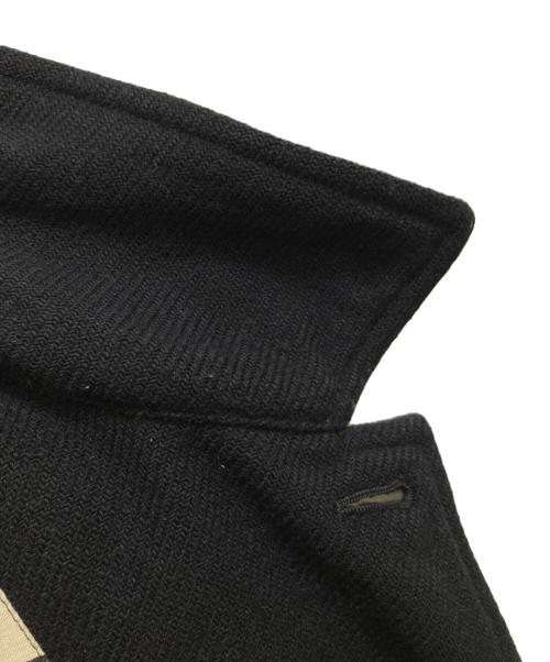 COMME des GARCONS HOMME（コムデギャルソン オム）COMME des GARCONS HOMME (コムデギャルソン オム) ロゴ裏地ウールコート ブラック サイズ:Mの古着・服飾アイテム