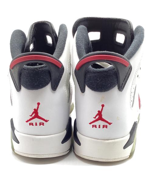 NIKE（ナイキ）NIKE (ナイキ) エアジョーダン 6 レトロ ホワイト×レッド サイズ:25cmの古着・服飾アイテム