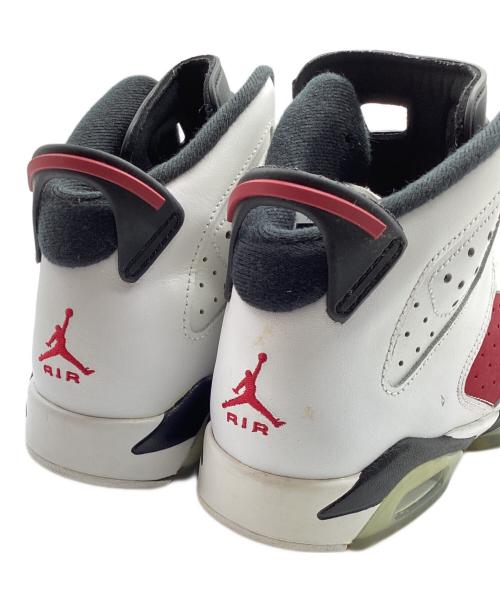 NIKE（ナイキ）NIKE (ナイキ) エアジョーダン 6 レトロ ホワイト×レッド サイズ:25cmの古着・服飾アイテム