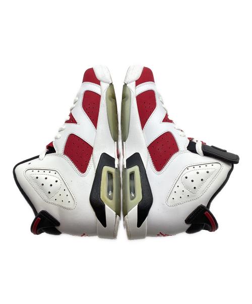 NIKE（ナイキ）NIKE (ナイキ) エアジョーダン 6 レトロ ホワイト×レッド サイズ:25cmの古着・服飾アイテム