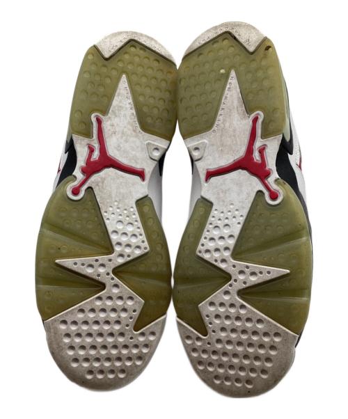 NIKE（ナイキ）NIKE (ナイキ) エアジョーダン 6 レトロ ホワイト×レッド サイズ:25cmの古着・服飾アイテム