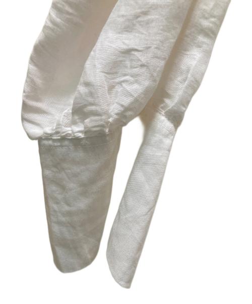 IENA（イエナ）IENA (イエナ) ラミーリヨセル バックギャザーシャツ ホワイト サイズ:38の古着・服飾アイテム